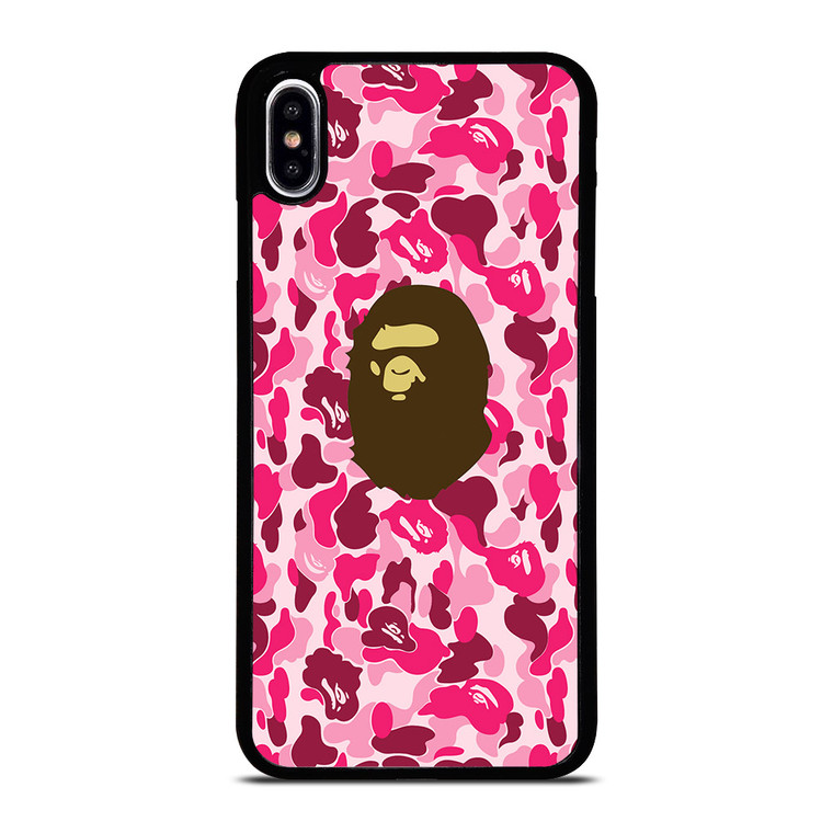 CAMO BAPE LOGO 2 iPhone XS Max Case
