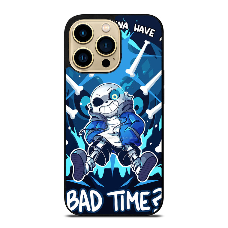 UNDERTALE SANS BAD TIME iPhone 14 Pro Max Case