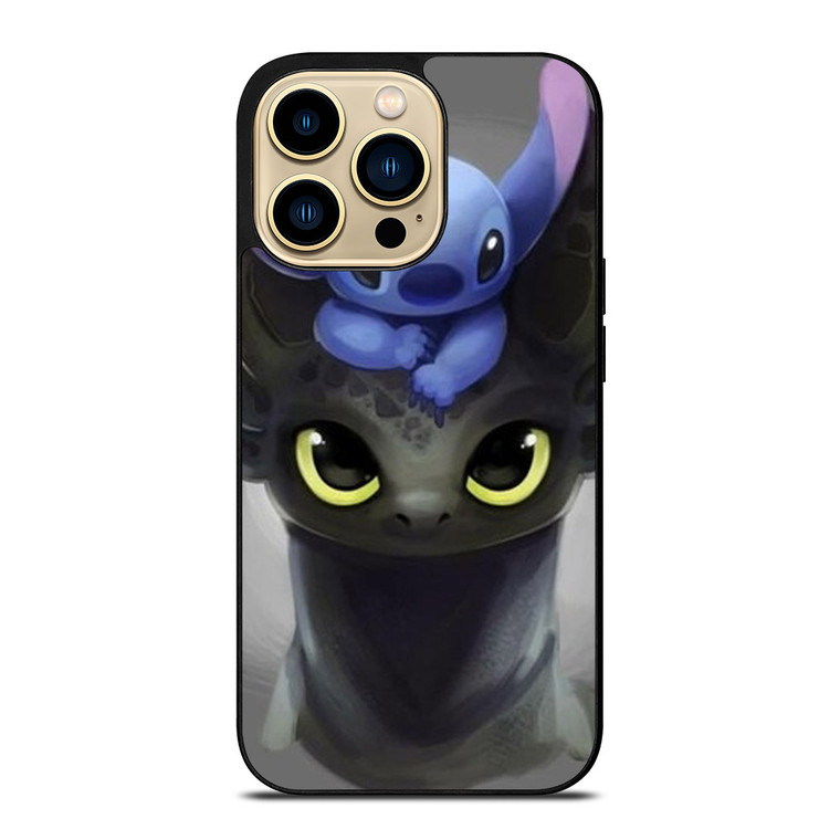 TOOTHLESS AND STITCH iPhone 14 Pro Max Case
