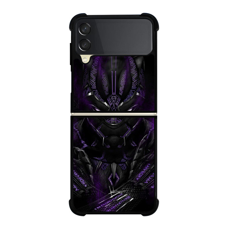 BLACK PANTHER MARVEL SUPERHERO Samsung Z Flip 3 Case