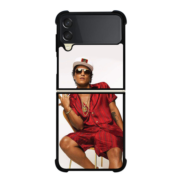BRUNO MARS RED Samsung Z Flip 3 Case