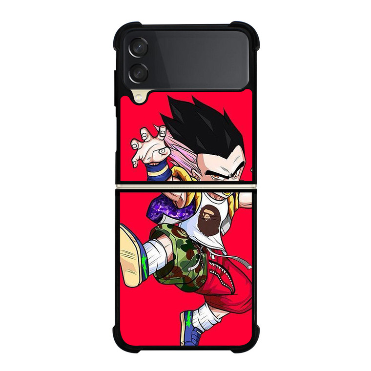 CAMO BAPE GOTENKS DRAGON BALL Samsung Z Flip 3 Case