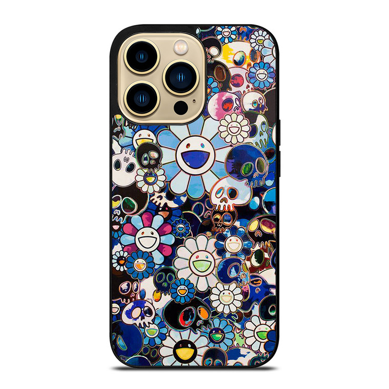 TAKASHI MURAKAMI SKULL iPhone 14 Pro Max Case