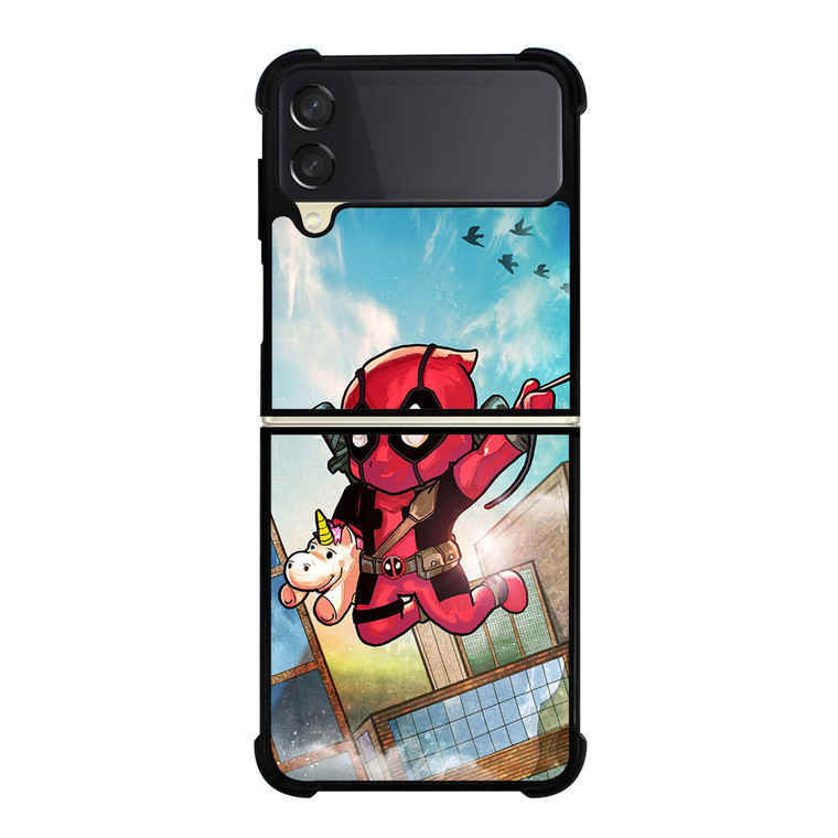 CUTE DEADPOOL ART Samsung Z Flip 3 Case