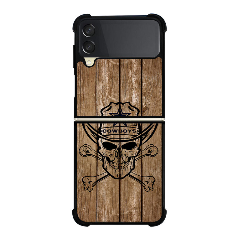 DALLAS COWBOYS SKULL 3 Samsung Z Flip 3 Case