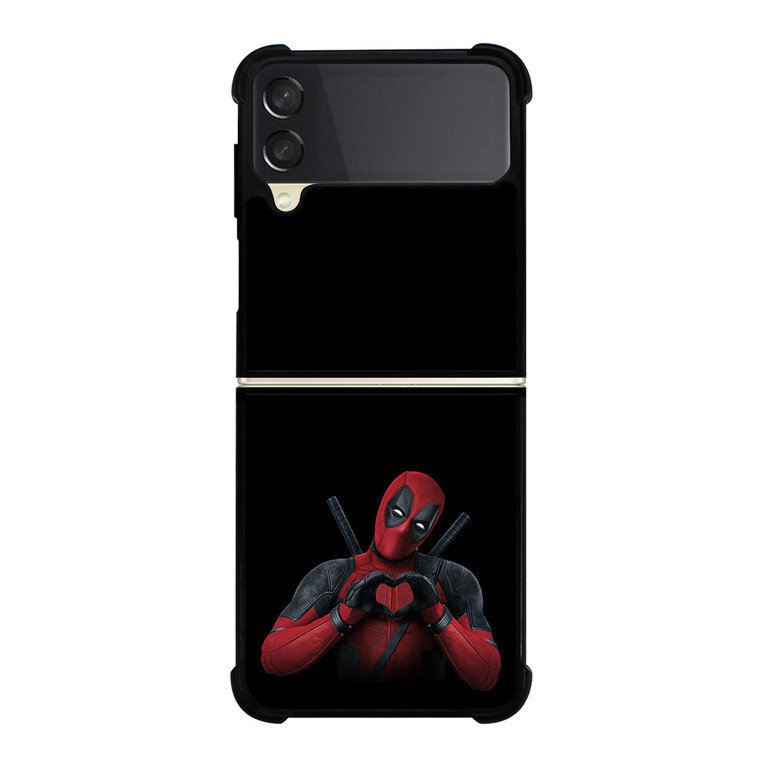 DEADPOOL SUPERHERO WITH LOVE Samsung Z Flip 3 Case