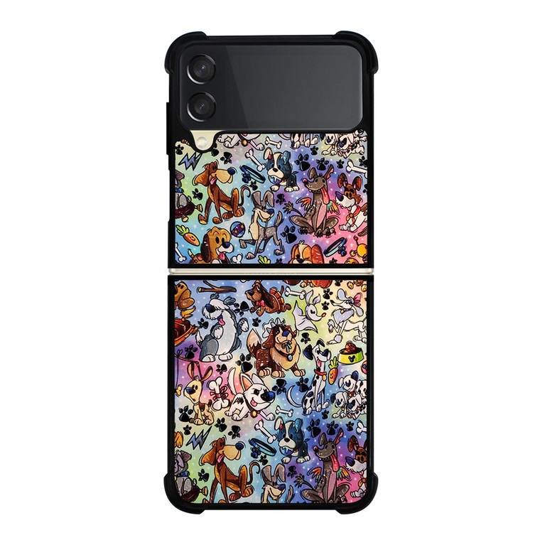 DOONEY DOG PATTERN 2 Samsung Z Flip 3 Case