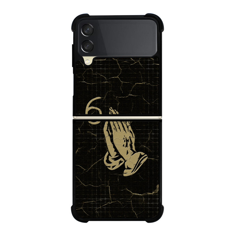 DRAKE PRAYING HANDS Samsung Z Flip 3 Case