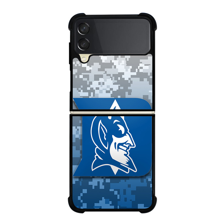 DUKE BLUE DEVILS LOGO 4 Samsung Z Flip 3 Case
