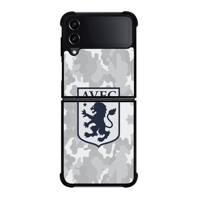 ASTON VILLA FC LOGO CAMO Samsung Z Flip 4 Case