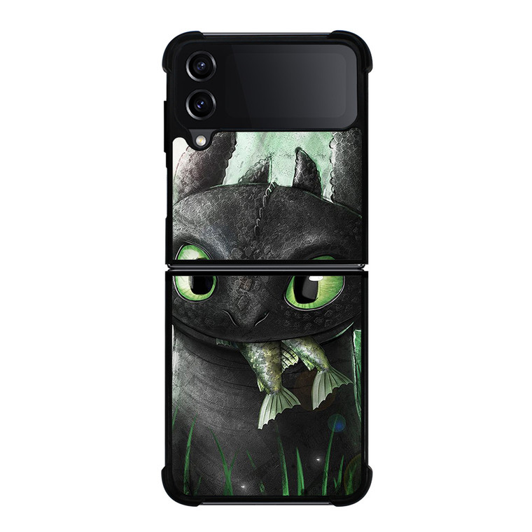 CUTE TOOTHLESS Samsung Z Flip 4 Case