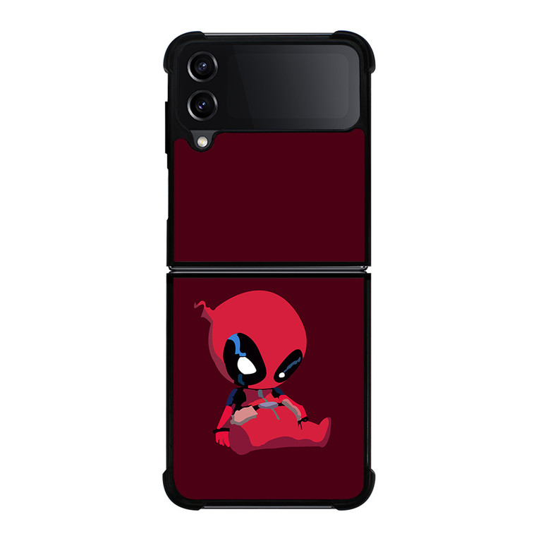 DEADPOOL CUTE SUPERHERO Samsung Z Flip 4 Case