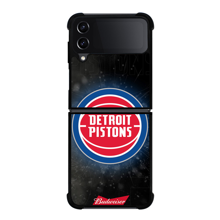 DETROIT PISTONS BUDWEISER Samsung Z Flip 4 Case