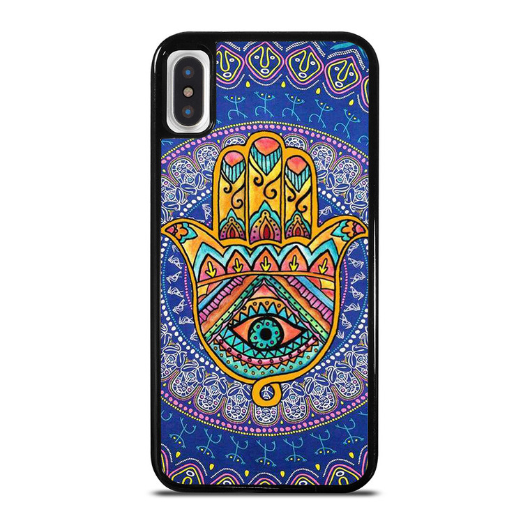 HAMSA EVIL EYE HAND iPhone X / XS Case