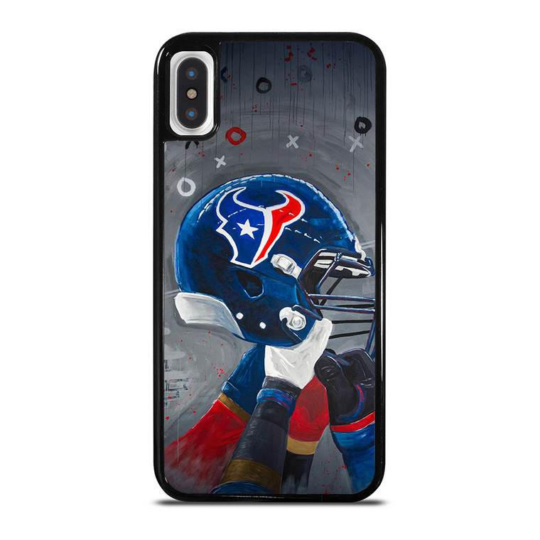 HOUSTON TEXANS HELMET 3 iPhone X / XS Case