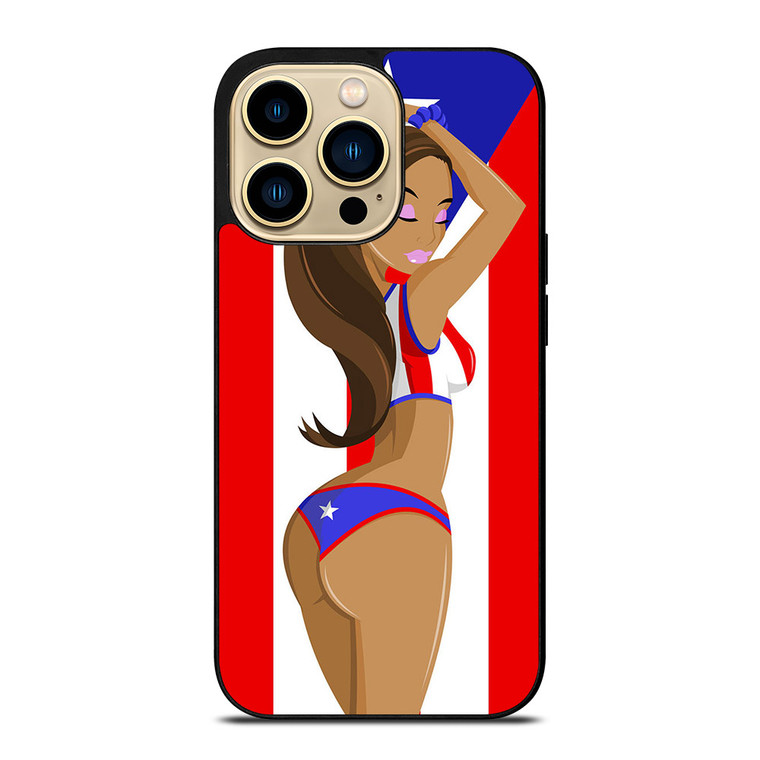 PUERTO RICO GIRL iPhone 14 Pro Max Case