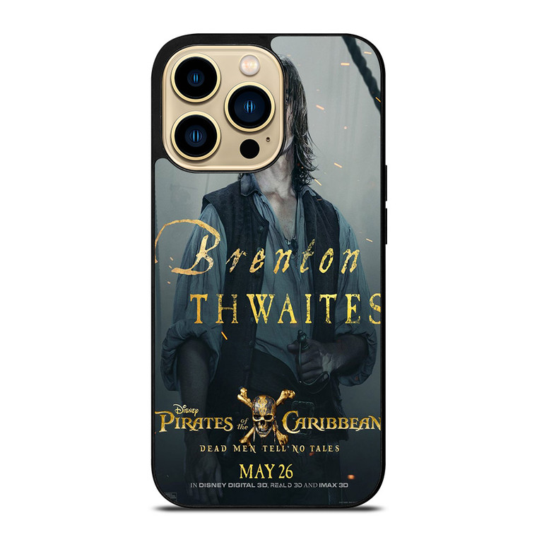 PIRATES OF THE CARIBBEAN BRENTON THWAITES iPhone 14 Pro Max Case