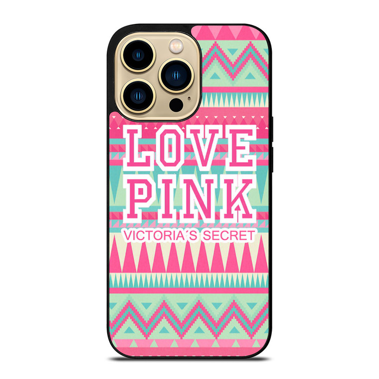 PINK VICTORIA'S SECRET iPhone 14 Pro Max Case