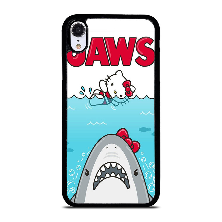 JAWS VS HELLO KITTY iPhone XR Case