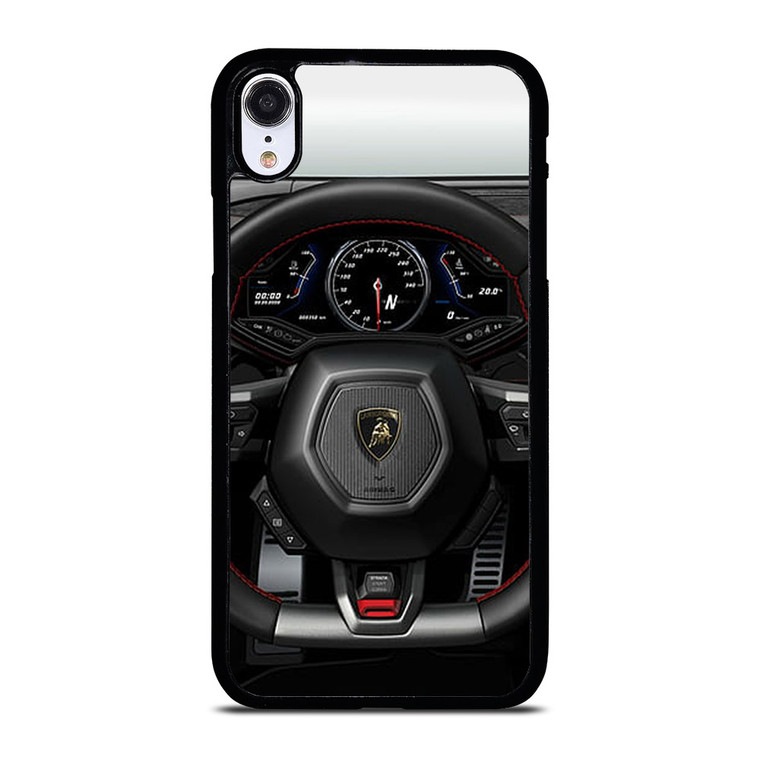 LAMBORGHINI STEERING WHEEL iPhone XR Case
