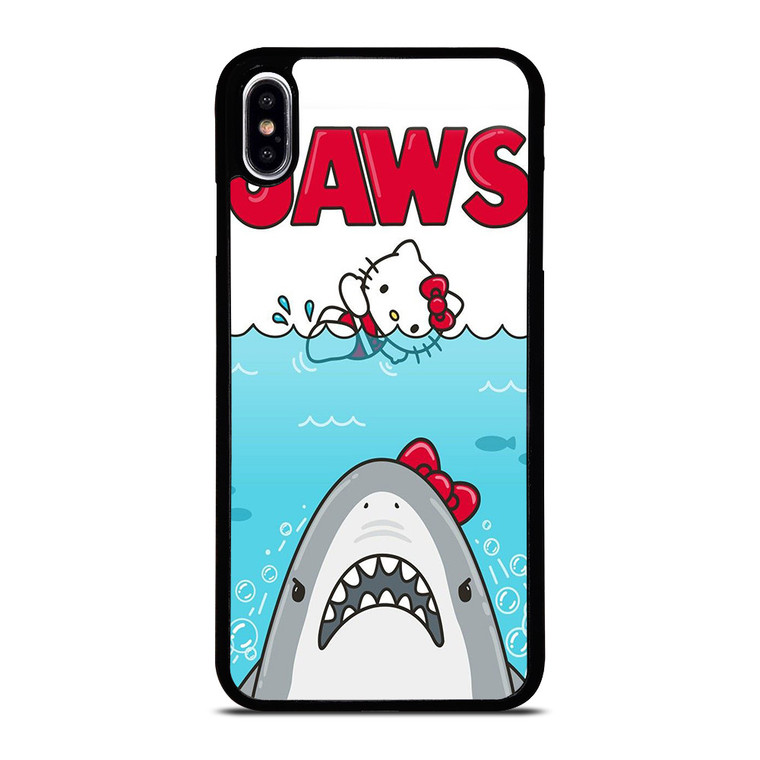 JAWS VS HELLO KITTY iPhone XS Max Case