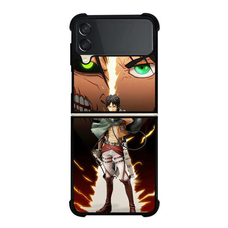 EREN ATTACK ON TITAN 2 Samsung Z Flip 3 Case