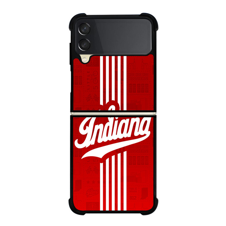 INDIANA HOOSIERS 2 Samsung Z Flip 3 Case