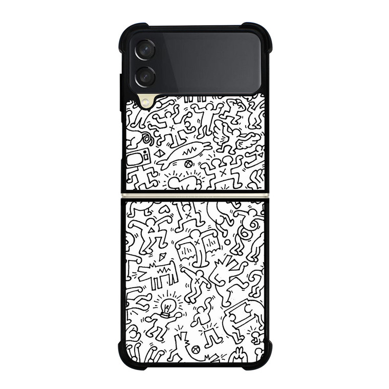 KEITH HARING Samsung Z Flip 3 Case