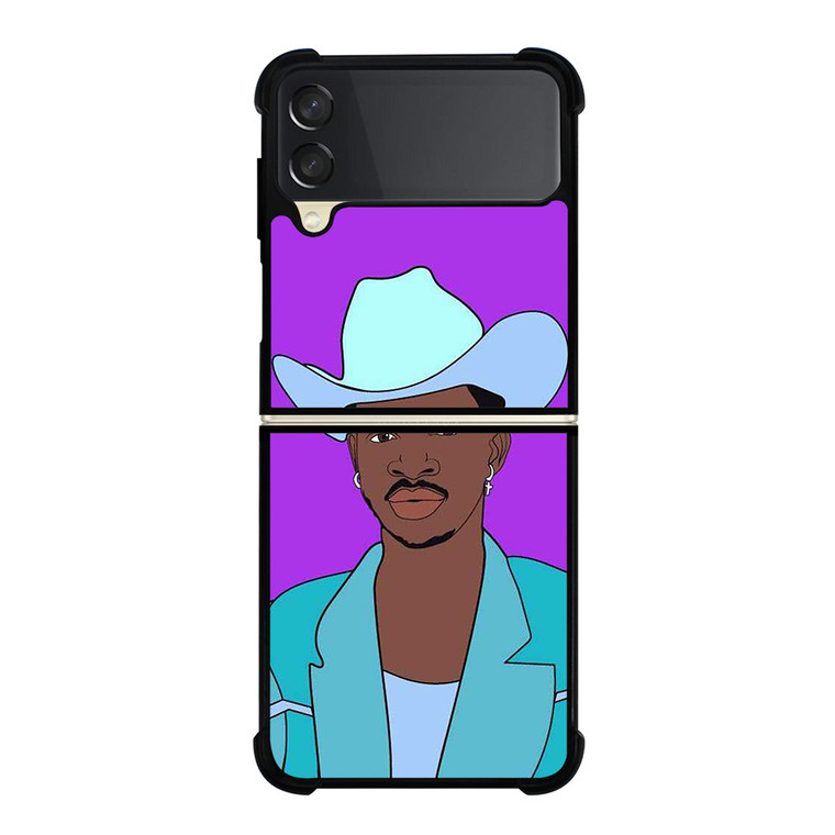 LIL NAS X CARTOON 2 Samsung Z Flip 3 Case