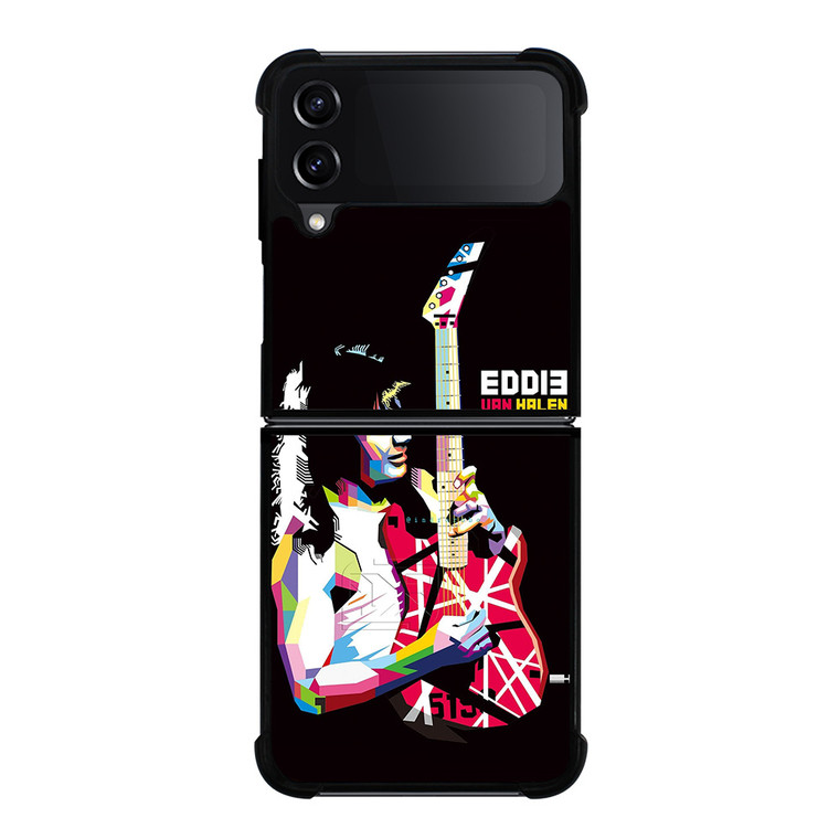 EDDIE VAN HALEN GUITAR Samsung Z Flip 4 Case