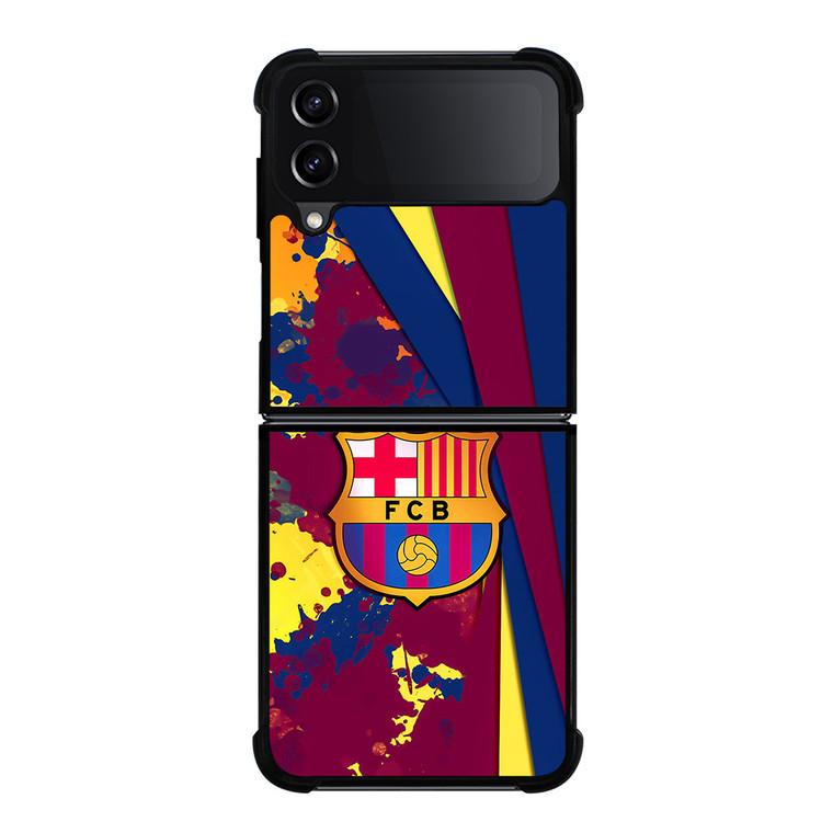 FC BARCELONA LOGO 3 Samsung Z Flip 4 Case