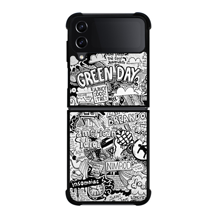 GREEN DAY BAND 2 Samsung Z Flip 4 Case