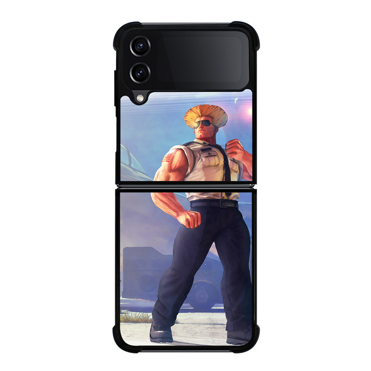 GUILE STREET FIGHTER Samsung Z Flip 4 Case