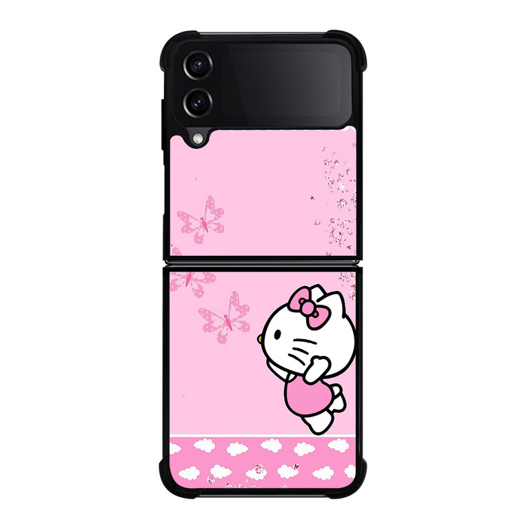 HELLO KITTY PINK LOVE Samsung Z Flip 4 Case