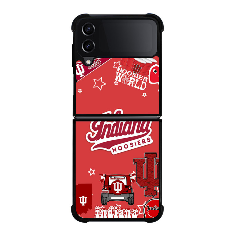 INDIANA HOOSIERS 4 Samsung Z Flip 4 Case