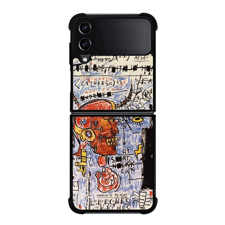 JEAN MICHEL BASQUIAT 2 Samsung Z Flip 4 Case