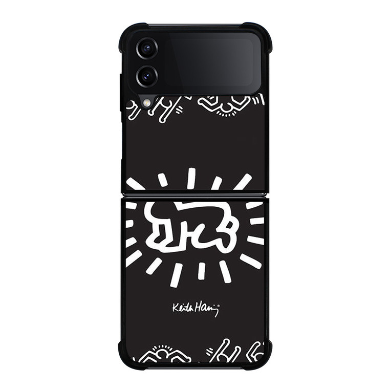KEITH HARING 4 Samsung Z Flip 4 Case
