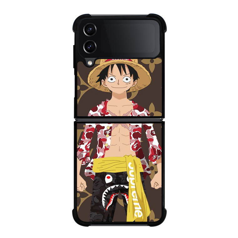 LUFFY ONE PIECE HYPEBEAST Samsung Z Flip 4 Case