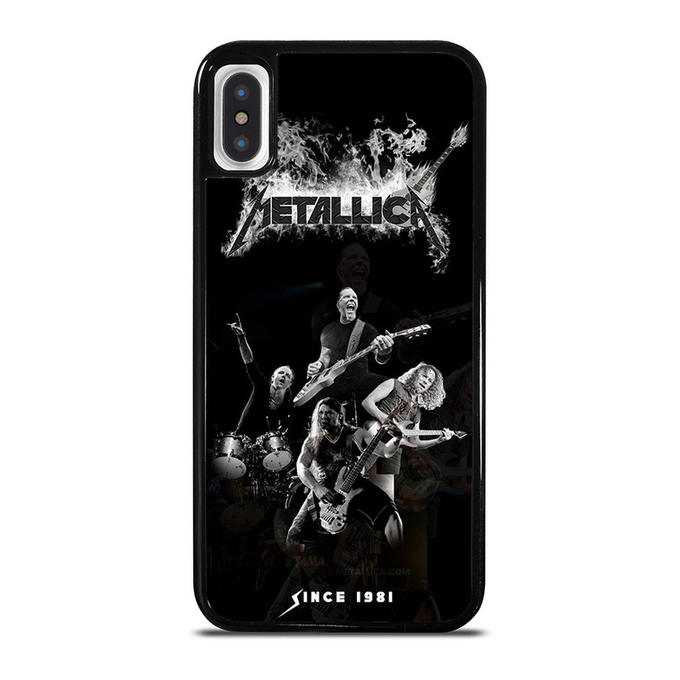 METALLICA BAND ROCK 3 iPhone X / XS Case