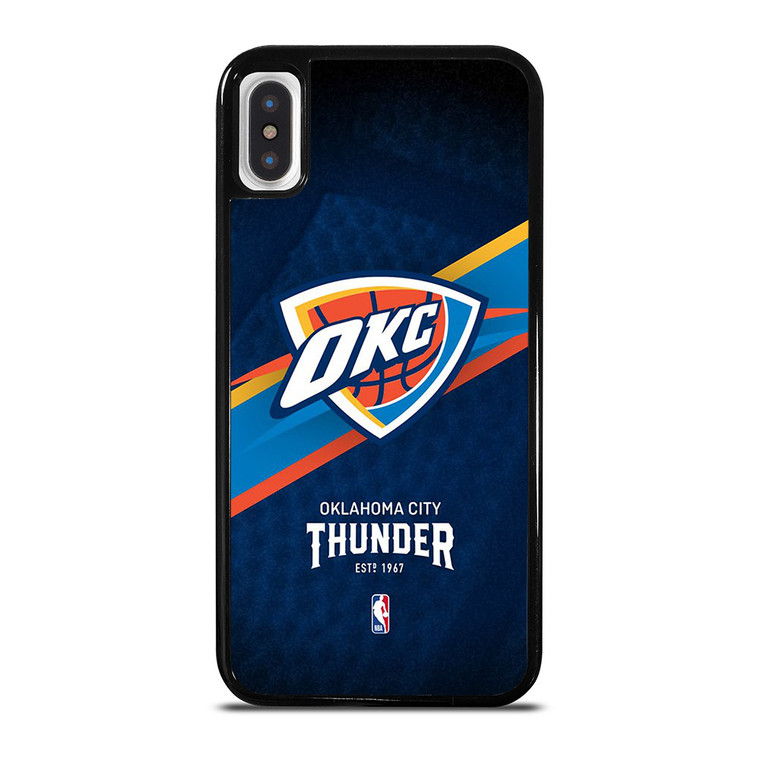 OKLAHOMA CITY THUNDER LOGO 2 iPhone X / XS Case