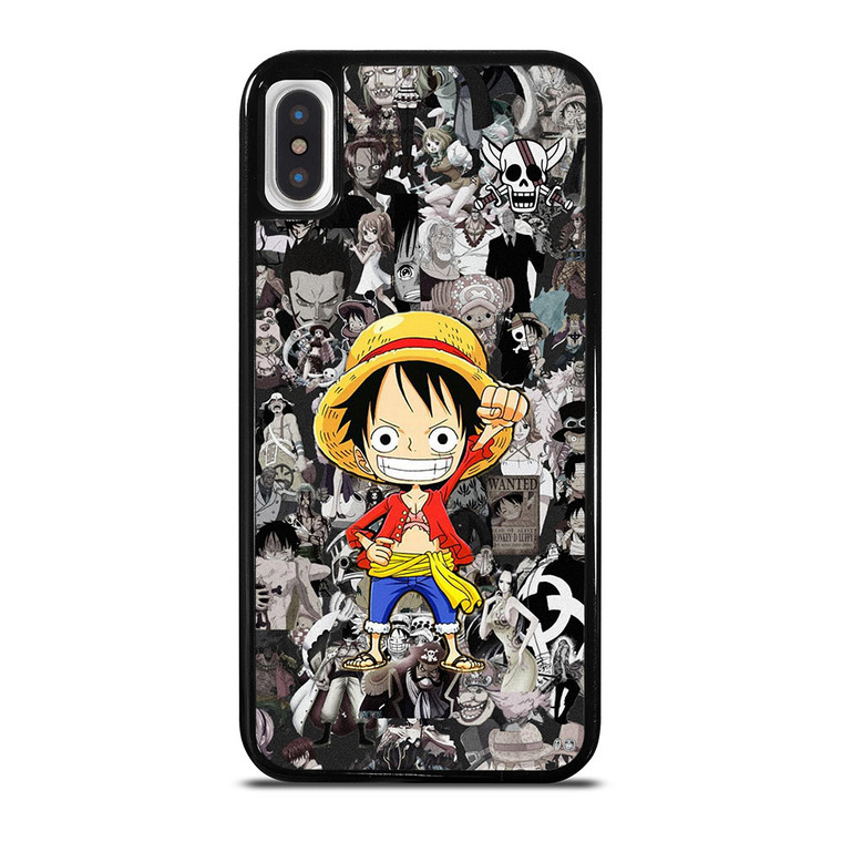 ONE PIECE CUTE LUFFY iPhone X / XS Case