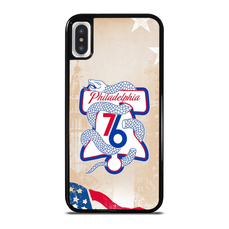 PHILADELPHIA 76ERS LOGO 3 iPhone X / XS Case