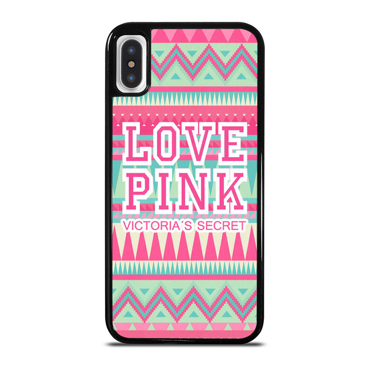 PINK VICTORIA'S SECRET iPhone X / XS Case