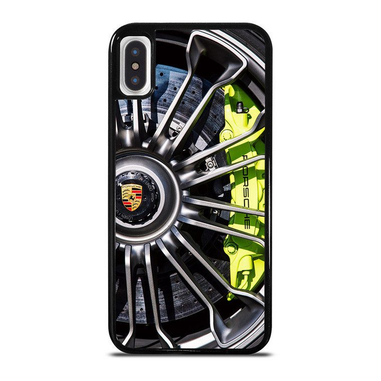 PORSCHE CAR WHEEL iPhone X / XS Case