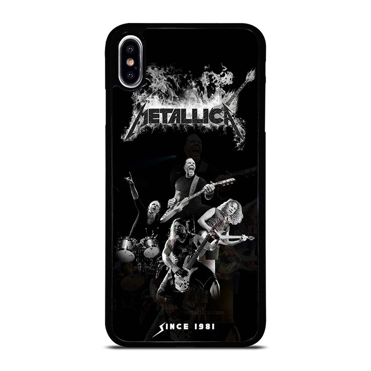 METALLICA BAND ROCK 3 iPhone XS Max Case