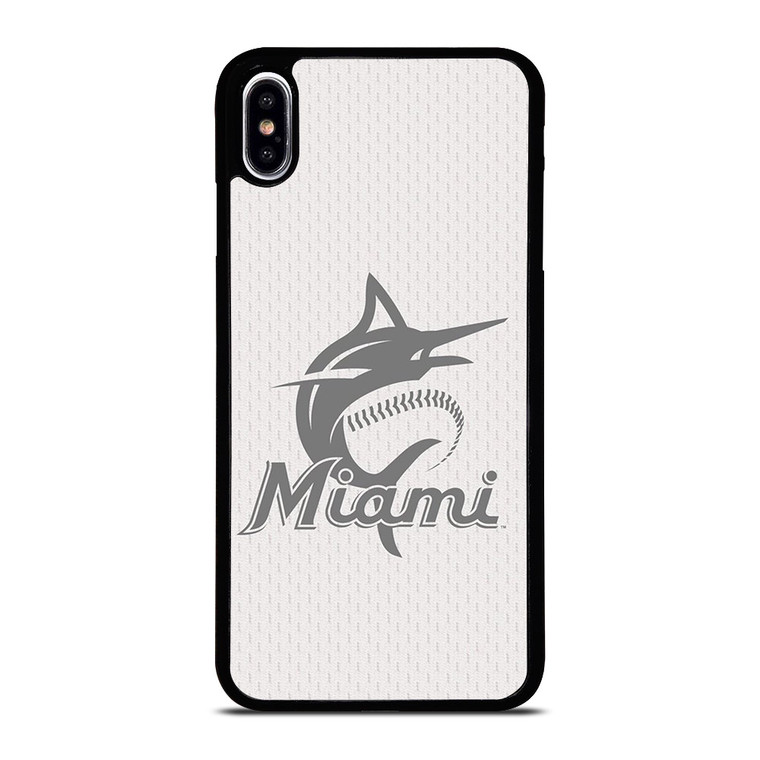 MIAMI MARLINS MLB LOGO 2 iPhone XS Max Case