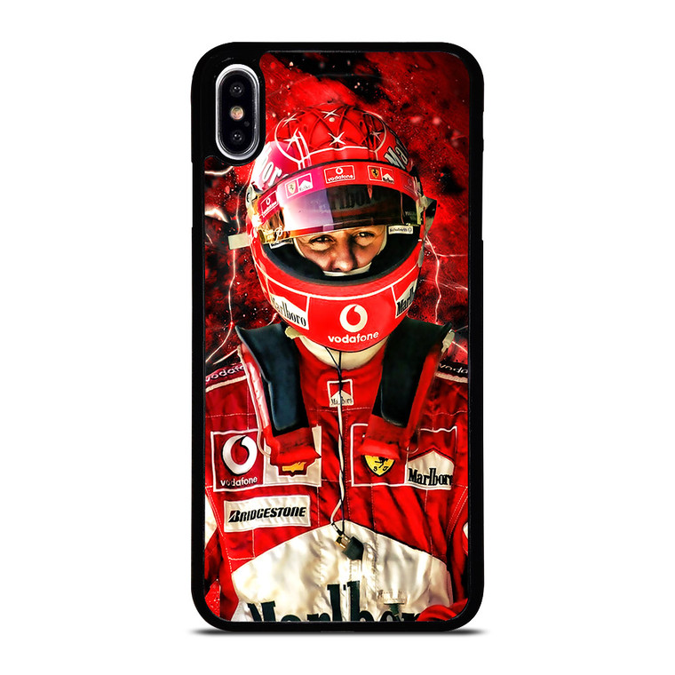 MICHAEL SCHUMACHER HELMET iPhone XS Max Case