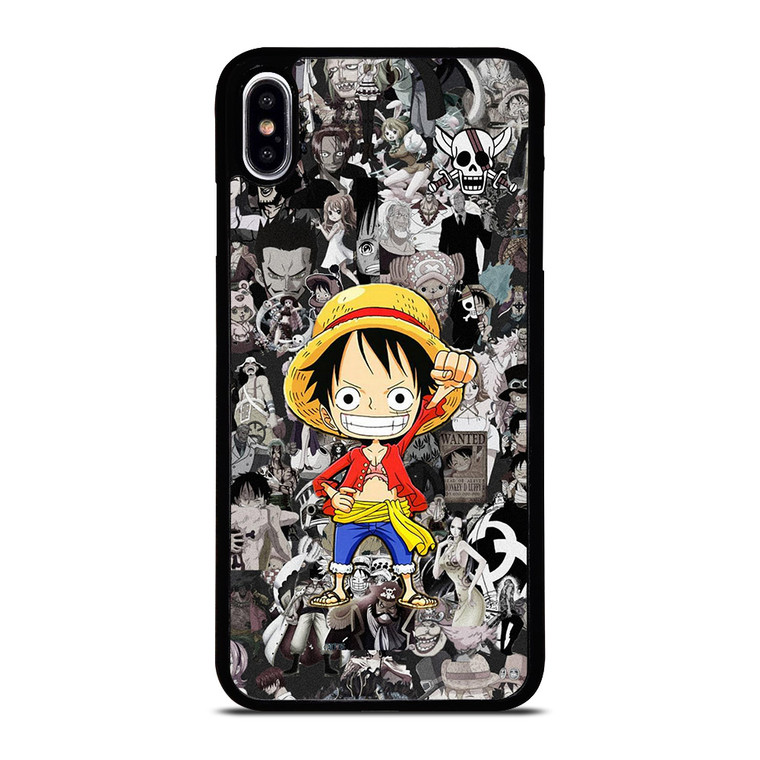 ONE PIECE CUTE LUFFY iPhone XS Max Case