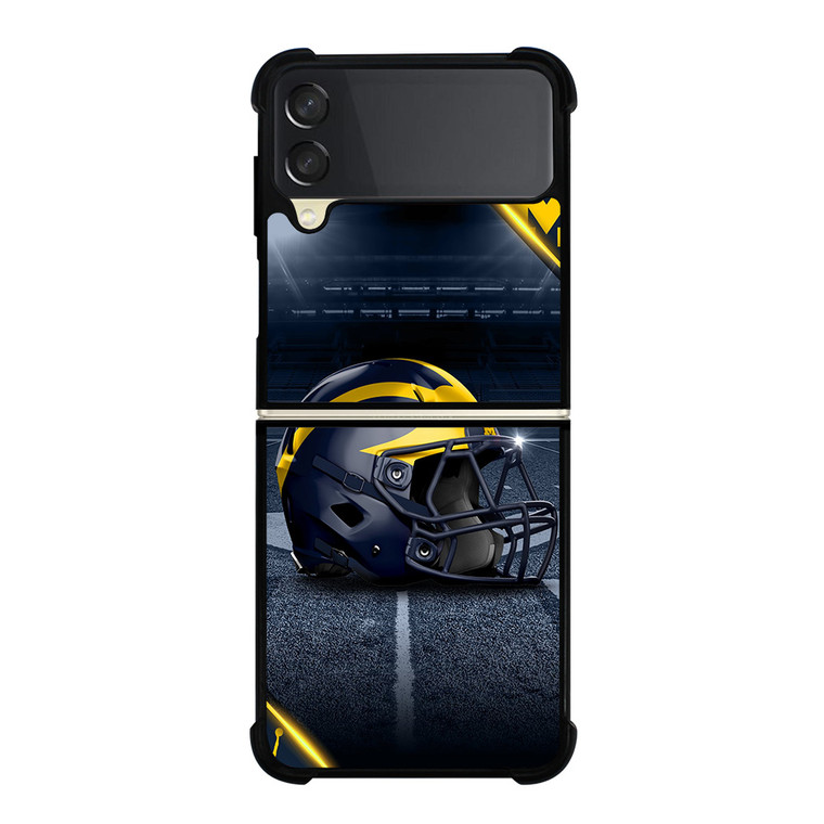 MICHIGAN WOLVERINES FOOTBALL Samsung Z Flip 3 Case
