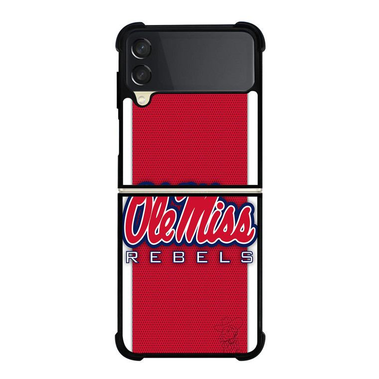 OLE MISS REBELS Samsung Z Flip 3 Case